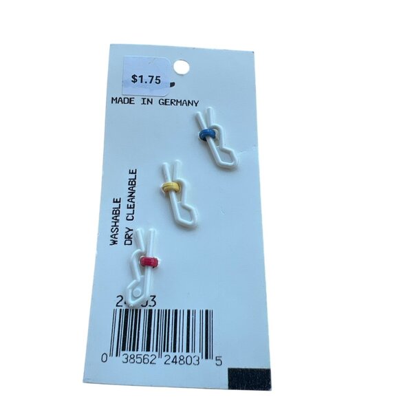 Vintage JHB International Train Themed Buttons Set Of 3 Made In Germany NEW - Picture 4 of 4